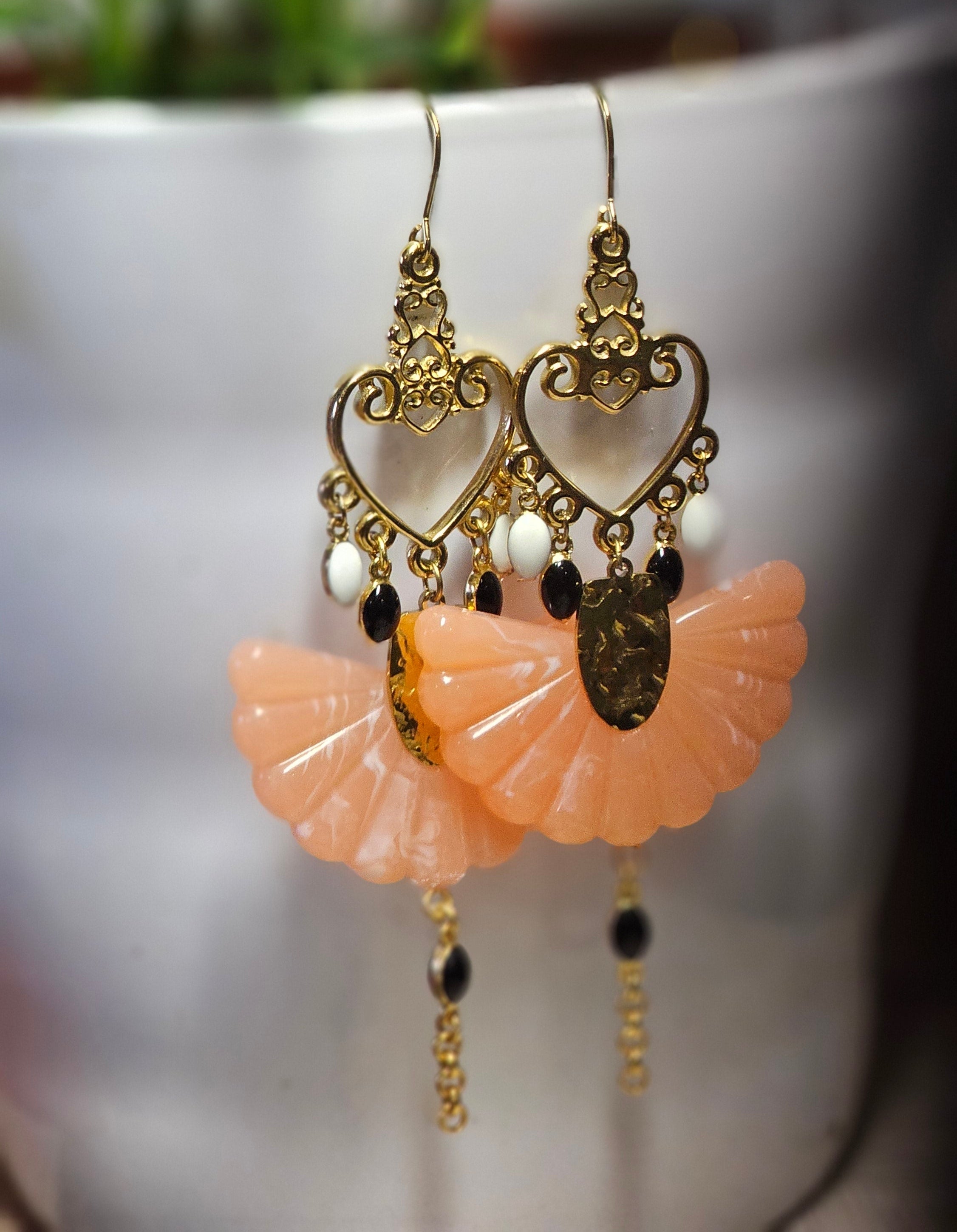 Boucles d'oreilles sentimentale